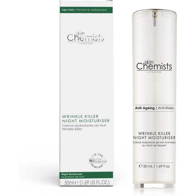skinChemists Rimpel Doder Nachtvochtinbrengende Crème 50ml
