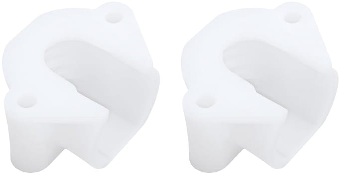Dailygoods - 2 Stuks Droger Achtertrommel Bearing Cup Compatibel met Diverse Merken