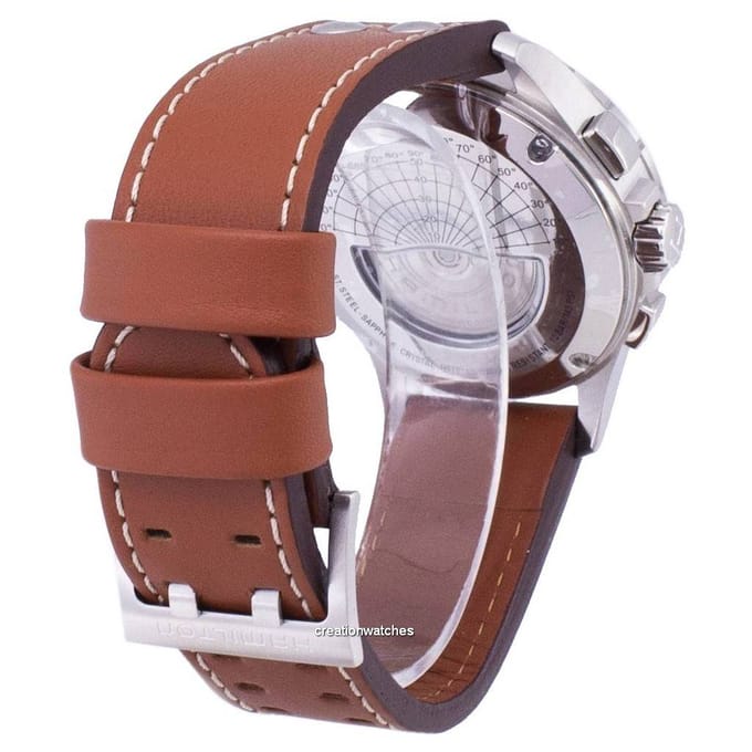 Hamilton Khaki X-Wind Automatic Chronograph H77616533 Heren horloge zwart