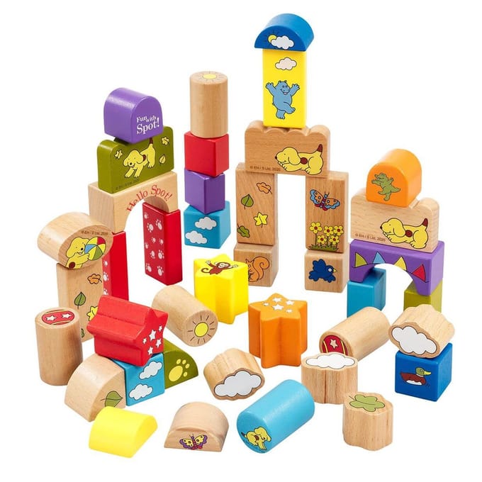 Dribbel Houten blokken set