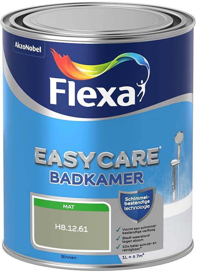 Flexa - Easycare Badkamer - H8.12.61 - Mengverf - 1 L