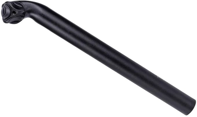 Contec Bracer 20 Mm Offset Zadelpen Zilver 400 mm / 27.2 mm