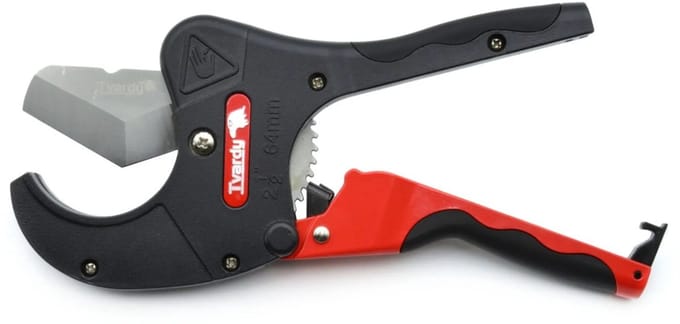 Tvardy Professionele pijpsnijder - roestvrijstalen mes - aluminium frame - 3-64 mm