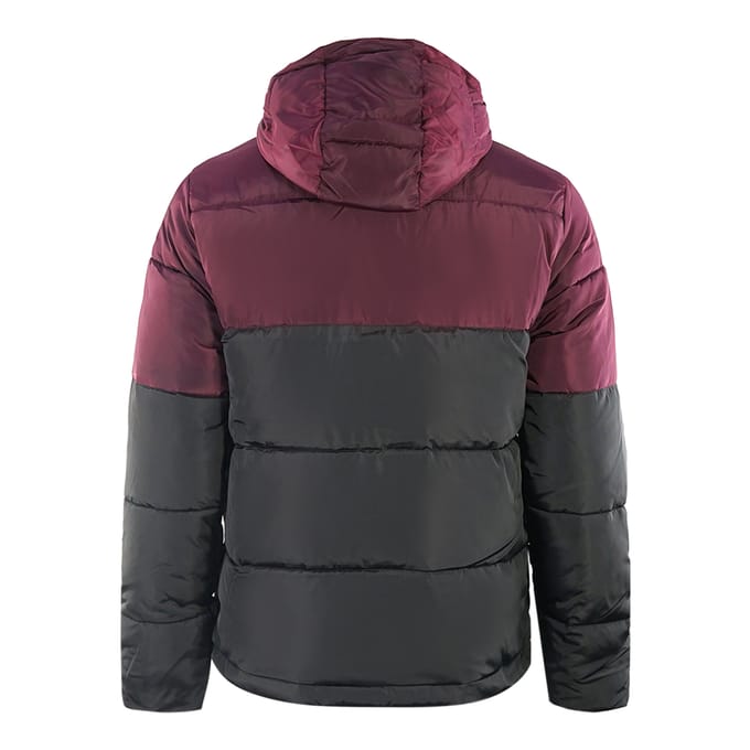 Lyle & Scott Colourblock Puffer Black Jacket