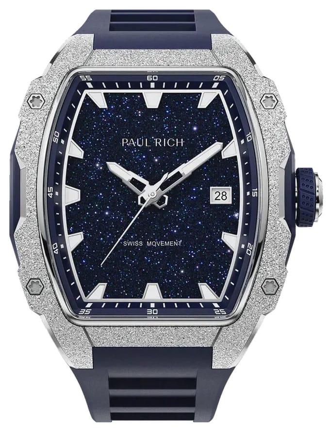 Paul Rich Astro Lunar Silver FAS01 horloge 42.5 mm
