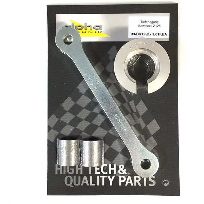 Verlagingsset Alpha Technik Kawasaki Z125, BR125K / BR125L