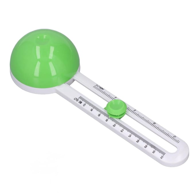 Massicot circulaire à papier DIY manuel réglable léger portable outil de coupe de papier pour papier d'impression vert