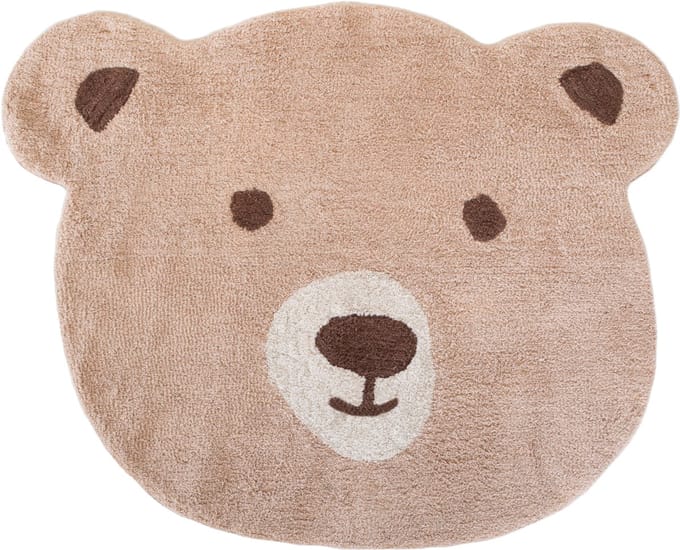 KidsDepot Beer Vloerkleed Bear Brown