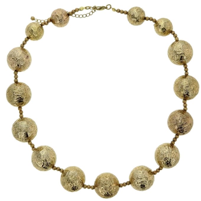 Behave - Ketting - Goudkleur - Kralen - 52 cm