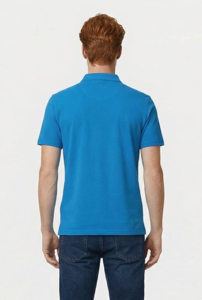 Arena Men's Poloshirt Pocket Solid Blue Lake Größe: S | Poloshirts Outlet | Herren | Blau