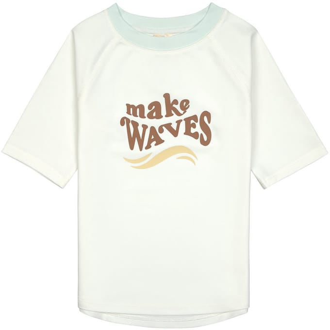 Lässig SPF UV-Shirt korte mouw - Rashguard make waves sea salt