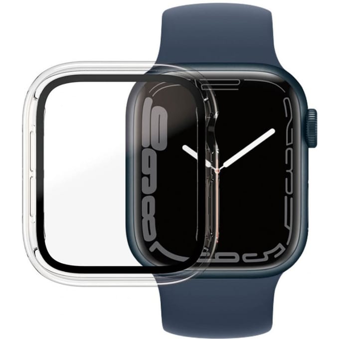 PanzerGlass Screenprotector geschikt voor Apple Watch - 45 mm Glazen | PanzerGlass Full Body Protector - Case Friendly