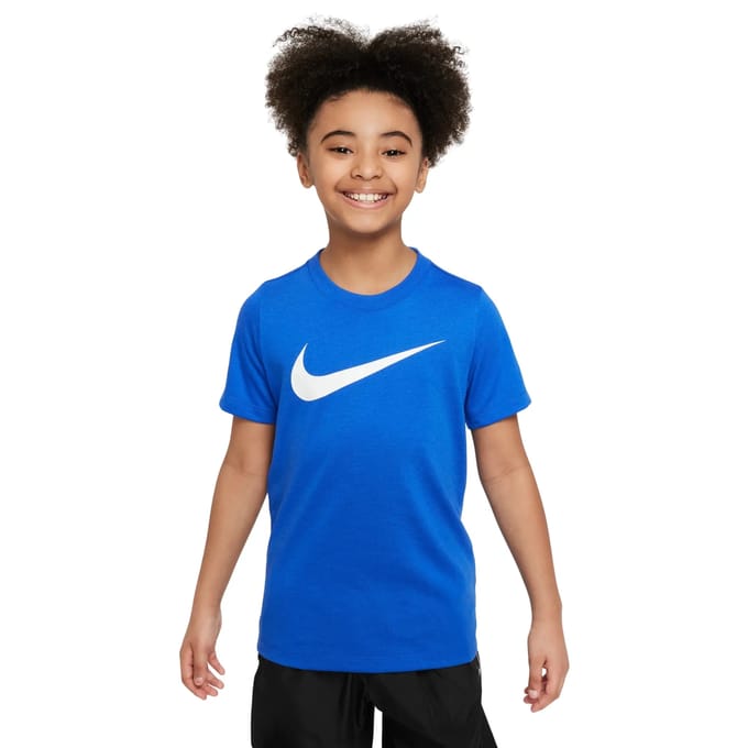 Nike Team T-shirt Kinderen Dri-FIT Park 20 Blauw - Maat S