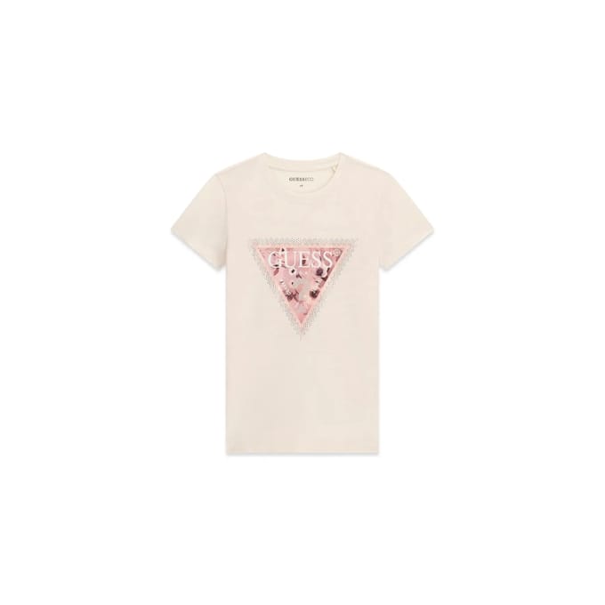 T-shirt dames Guess Cosmos Canvas Triangle