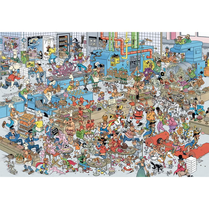 Jumbo Jan van Haasteren Jigsaw Puzzle The Bakery - 2000 pcs. 2D Puzzels