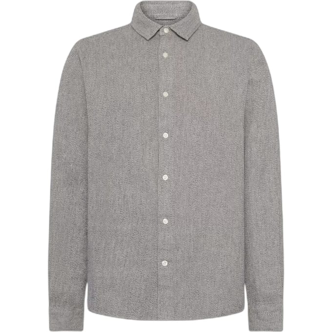 Katoenen mix overhemd met lange mouwen KnowledgeCotton Apparel GOTS