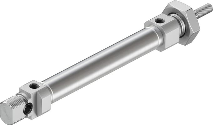 Festo Cilinder 10mm Boring 50mm Slag ISO 6432 Dubbelwerkend - 19186 - P2CRX