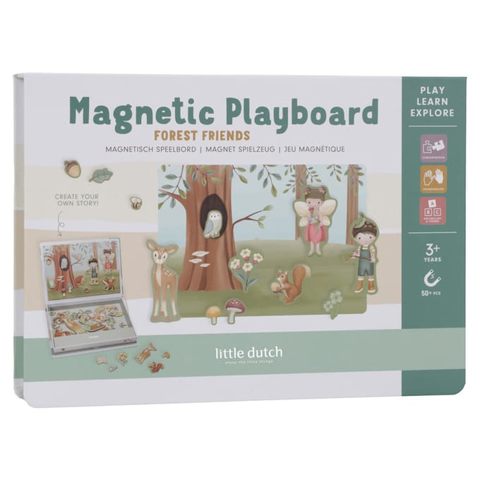 Little Dutch Magnetisch speelbord - Forest Friends FSC