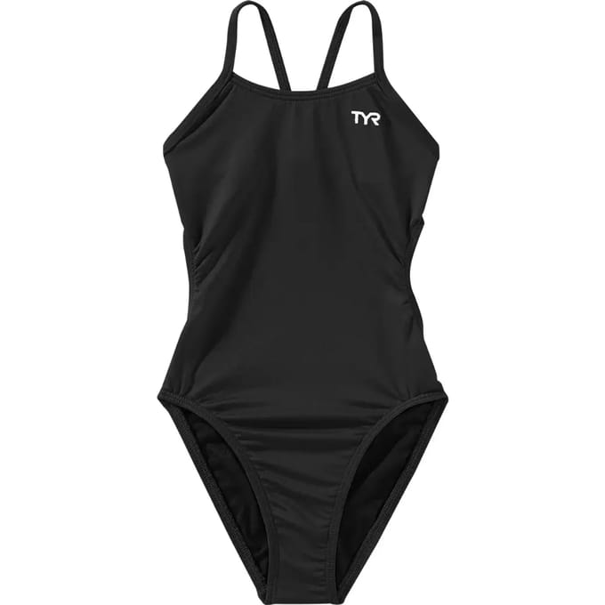 1-delig meisjes zwempak TYR Solid Cutoutfit