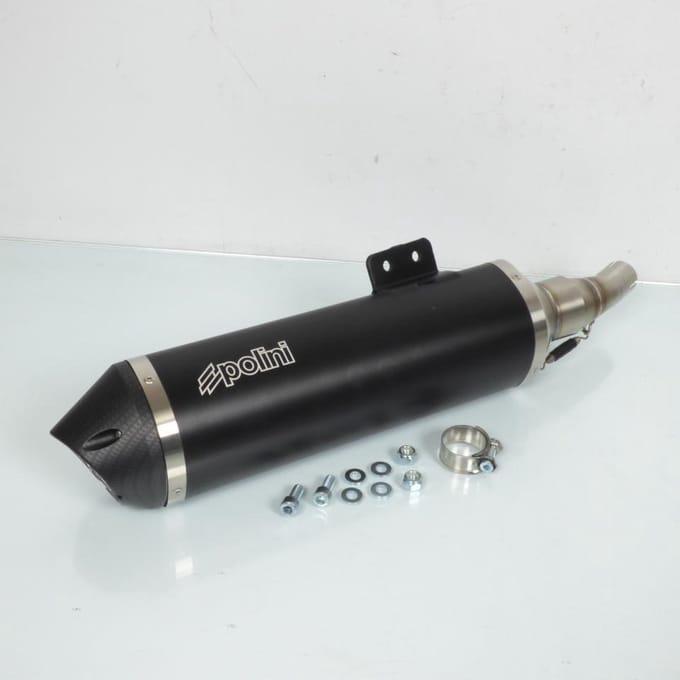 Silencieux d échappement Polini pour Scooter Yamaha 500 T-Max 2001 à 2007 Neuf