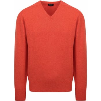 William Lockie Pullover Lamswol V Inferno - Maat XXL - Heren - Pullovers