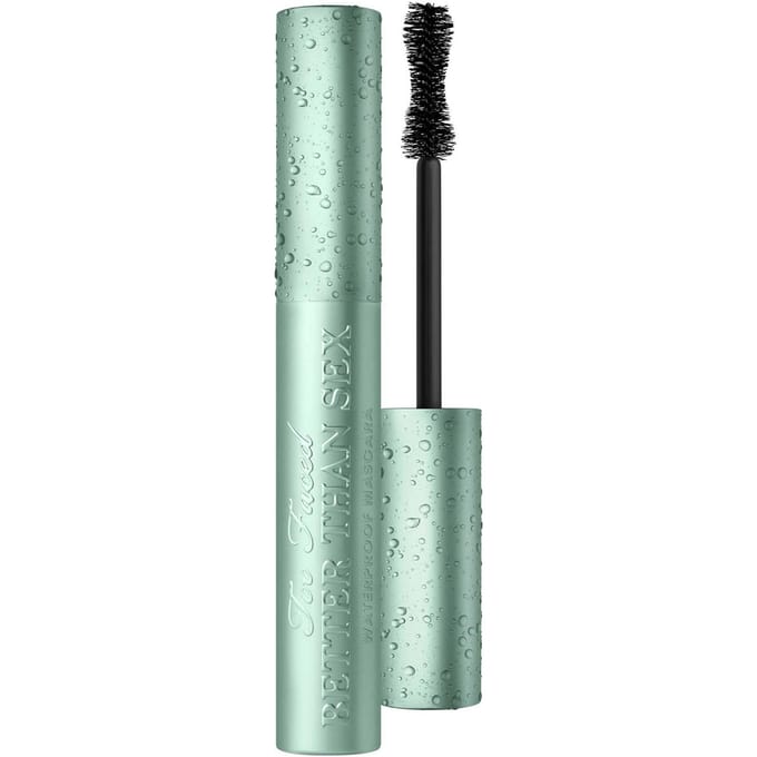 Too Faced Better Than Sex Waterproof Mascara - Zwart 8ml