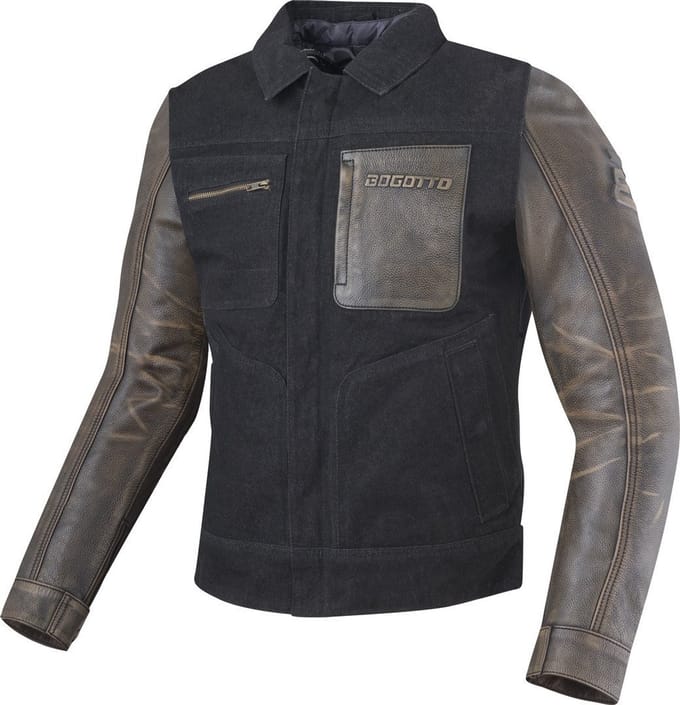 Bogotto Bullfinch Leren / Textiele Motorjas - Jas