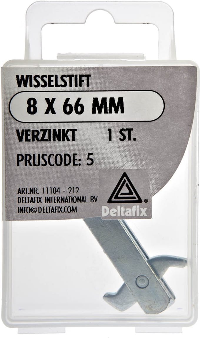 Deltafix - Wisselstift bout 8x62mm verz