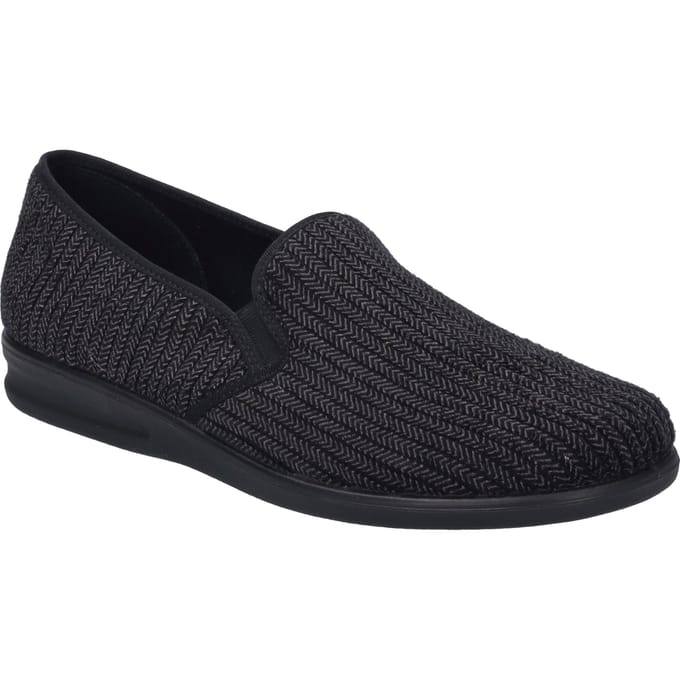 Josef Seibel Belfort 122 Heren Pantoffel - 18106-100 Zwart - Maat 40