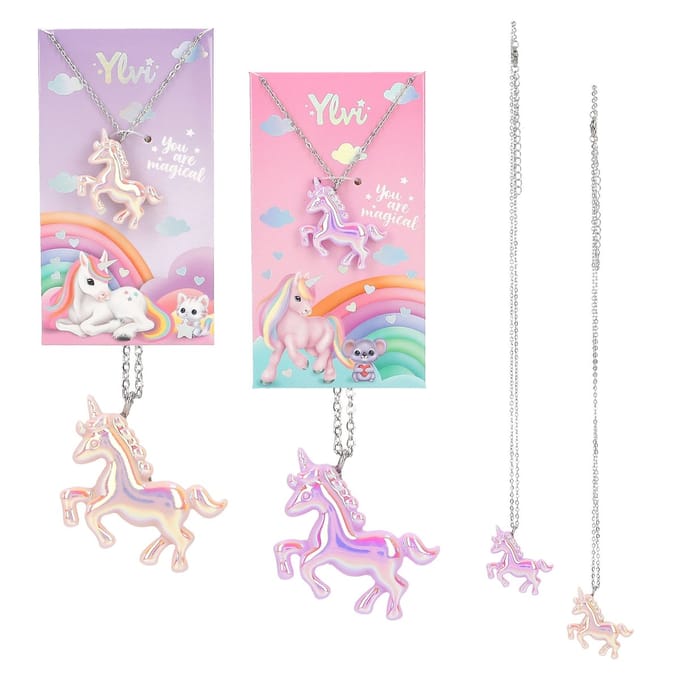 Depesche - Ylvi eenhoorn ketting - 1 stuk