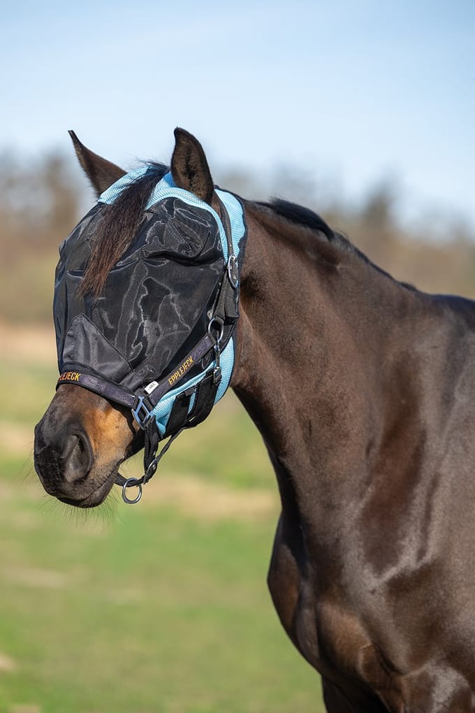 Epplejeck Vliegenmasker Epplejeck Ejzonder Oren & Neus Lichtblauw - PONY