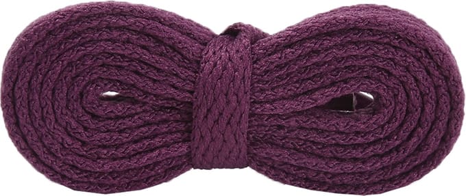 HypedPair Schoenveters Donkerpaar/Cherry 100cm - Platte Veters - Sneaker Veters