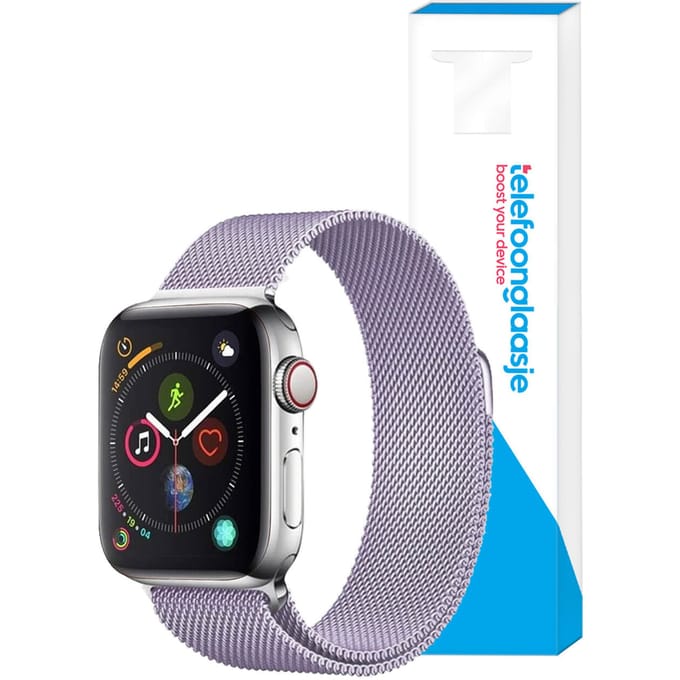 Milanese bandje Apple Watch 1/2/3/4/5/6/SE ? 42/44mm - Lila