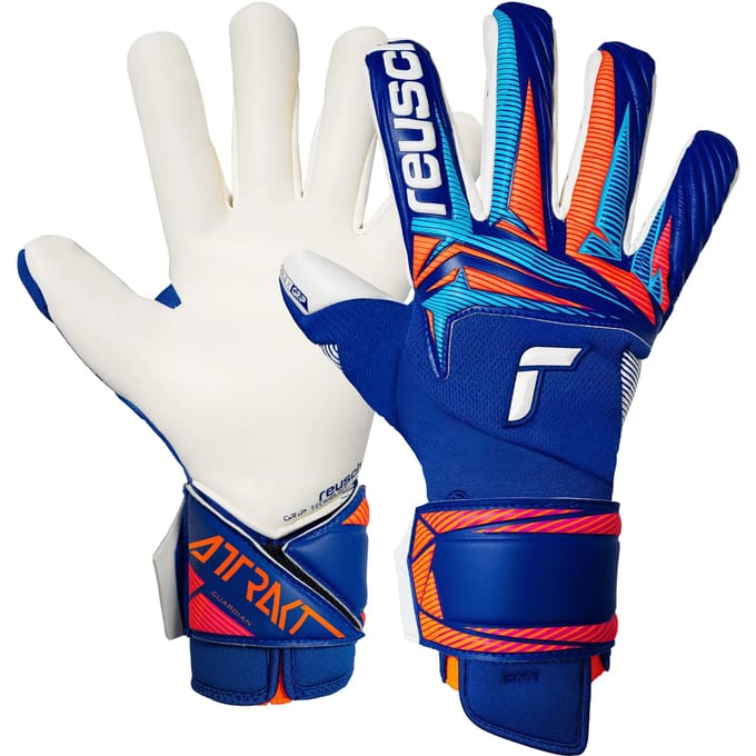 Reusch Attrakt Gold X Guardian Sharp Blue - Keepershandschoenen - Maat 9 1/2