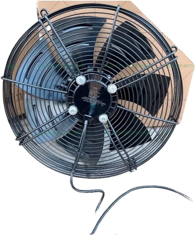 Axiale ventilator - Externe rotor - Koeling regelen - Stroomventilator - 450 mm - Zilver
