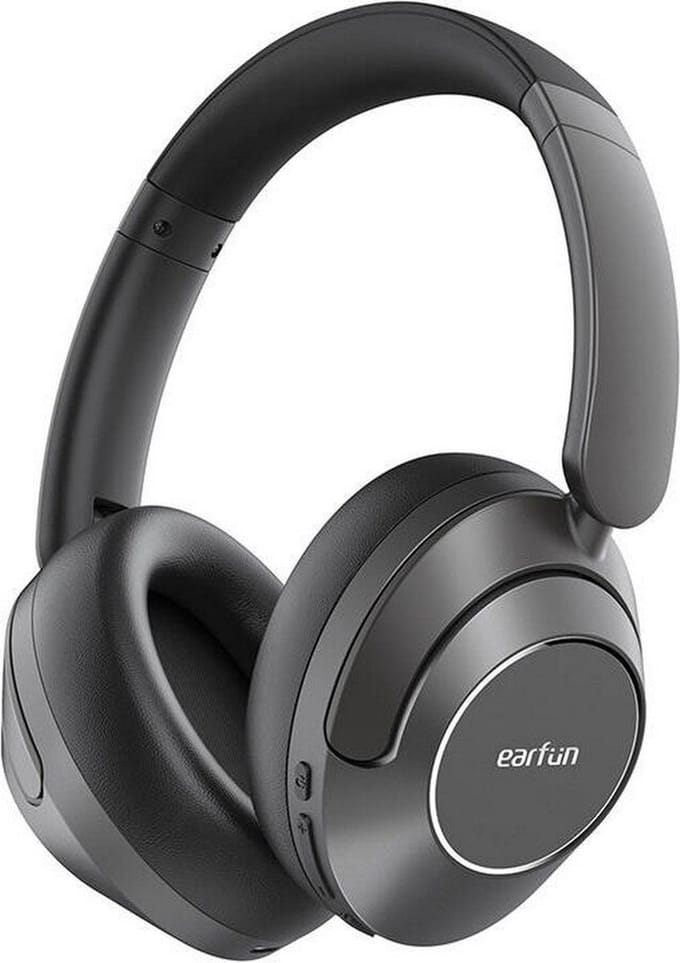 EarFun Wave Pro - Bluetooth Over-Ear Koptelefoon - Active Noise Cancelling - Hi-Res Audio - 80 uur batterijduur - Zwart