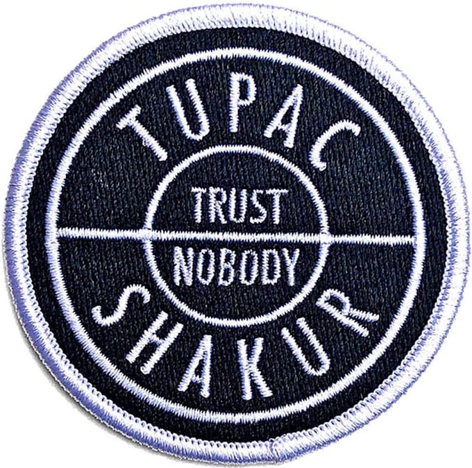 Tupac - Trust Patch - Zwart