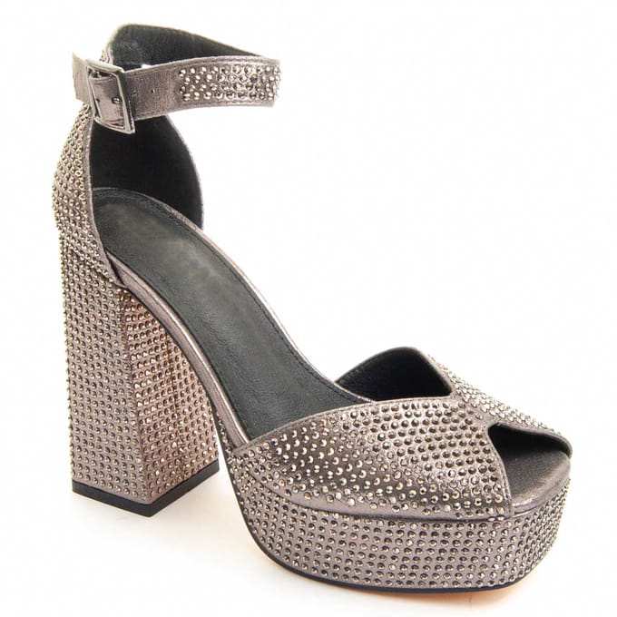 Zapato de tacón Para Mujer.  Montevita  Sandant  84699 36 grijs