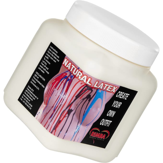 Rimba - Vloeibaar Latex - Beschilder Je Lichaam - 500 ml - Transparant