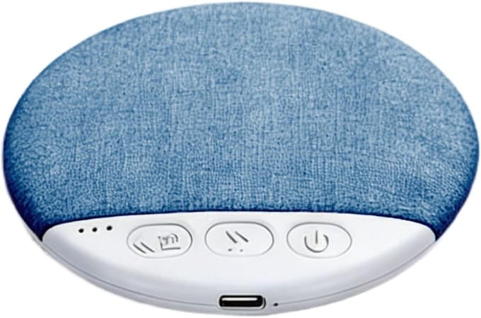 Slaap Speaker - Onder Kussen - Rustig Slapen - Bluetooth 5.4 - 96 mm - Blauw