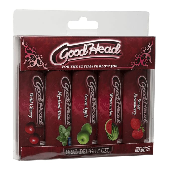 Doc Johnson - Good Head Oral Delight gels - 5 stuks
