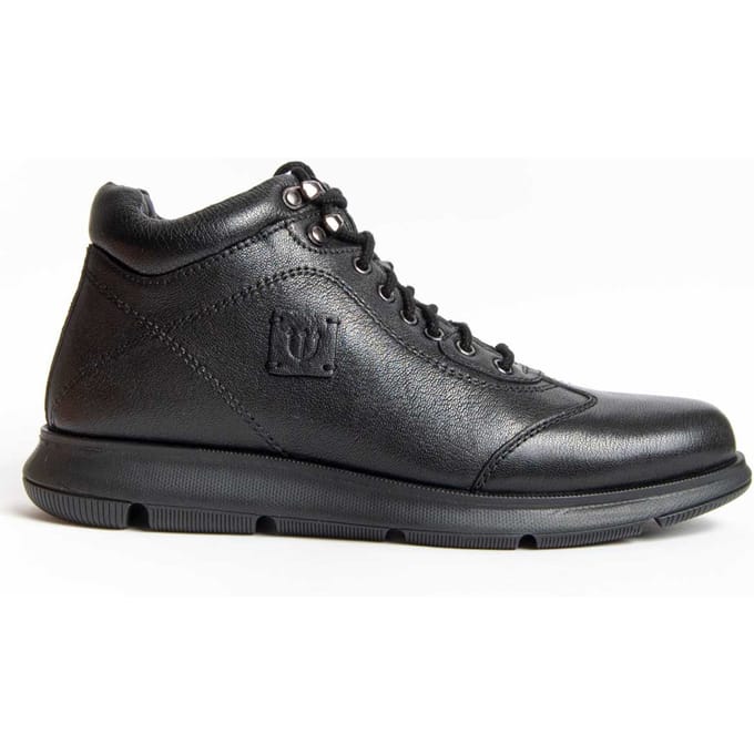 Bota De Piel Para Hombre.  Purapiel  Botiel5  98990 44 zwart