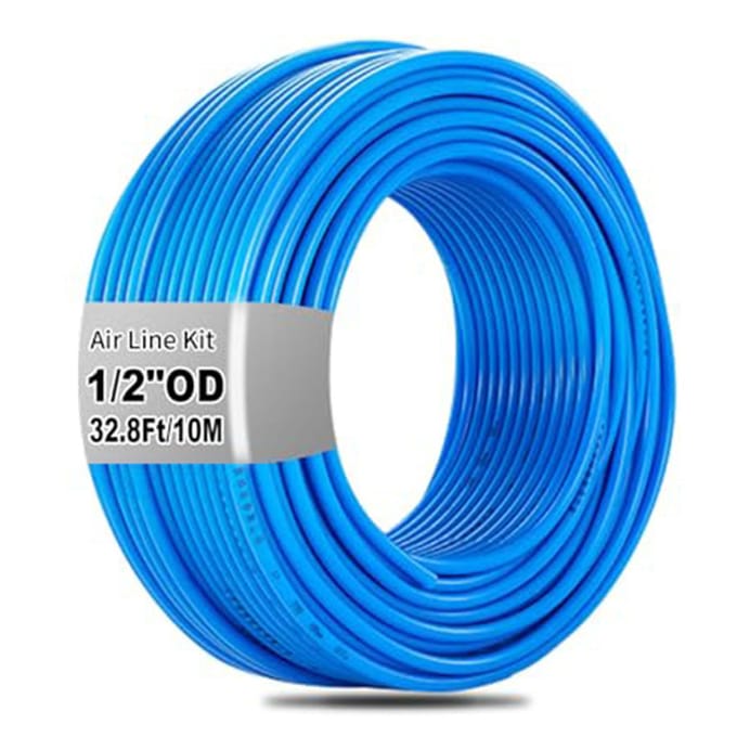 Luchtleiding Kit 32,8ft 10m 8mm met Snelkoppeling PU Slang voor Luchtcompressor Vloeistoftransferslang
