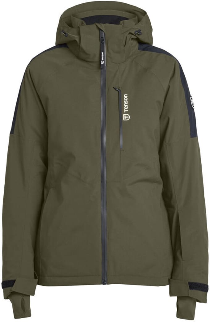 Tenson Core SkiJas Dames 465017093 - Olijfgroen - S