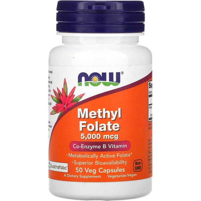 Methyl Folate 5000mcg - 50 v-caps