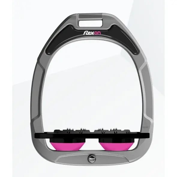 Plat Ultra Grip Aluminium/Zwart/Roze Flex-On Green Composite
