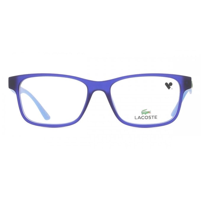 Lunettes Lacoste Unisexes L3804b N 467 Matte Mid Blue/51-16-135 blue