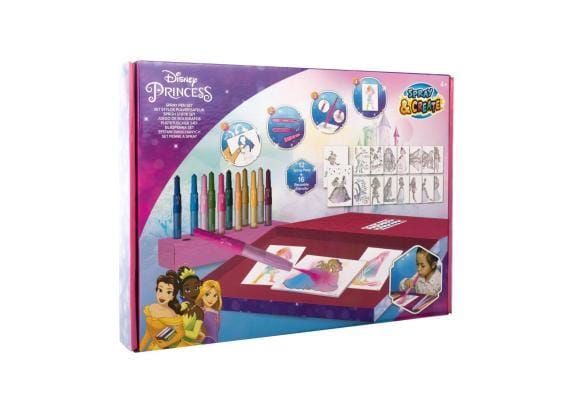 Disney Princess Spray Pen Set Deluxe Knutselen