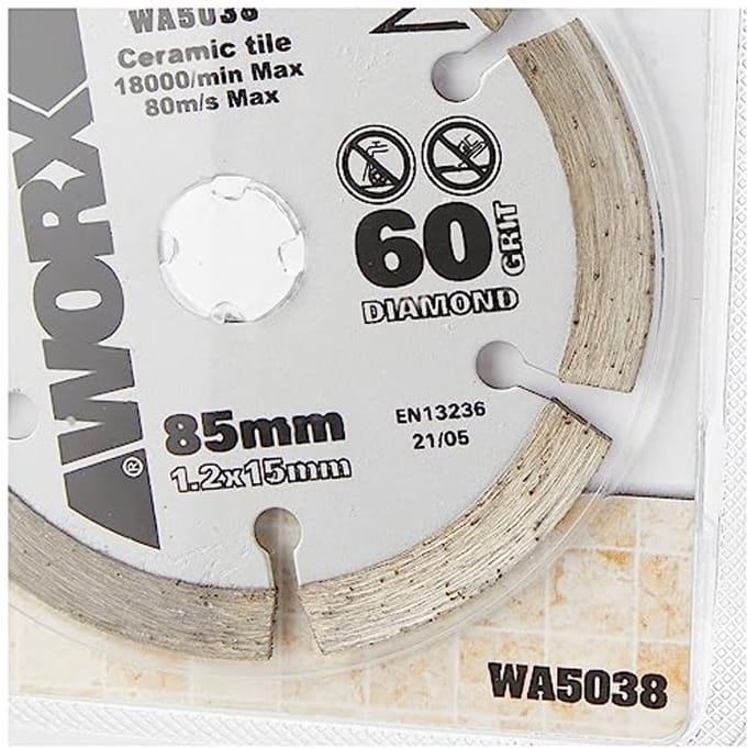 Diamant Zaagblad 85 mm voor Tegels