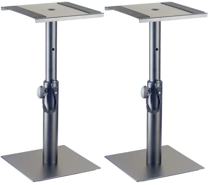 ApexArte® Luidspreker Standaard - Speaker Vloerstandaard - Extra Stevig - Zwart